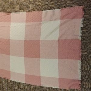 The Loft Pink and White Checkerboard Wrap